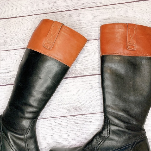 ECCO leather riding boots size 38 - Picture 3 of 10